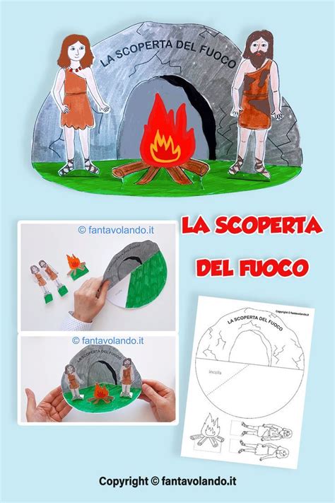 Lavoretto Tridimensionale La Scoperta Del Fuoco Le Idee Della Scuola