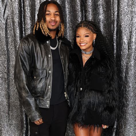 Halle Bailey Revela C Mo Ella Y Su Novio Ddg Eligieron El Nombre De Su