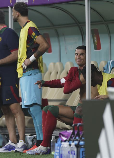 Fifa World Cup Cristiano Ronaldo A Solitary Figure After Being Benched