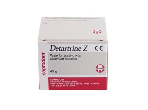 Абразивная паста Detartrine Z