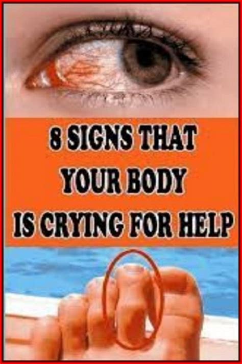 8 Signs That Your Body 8th Sign Body Crying