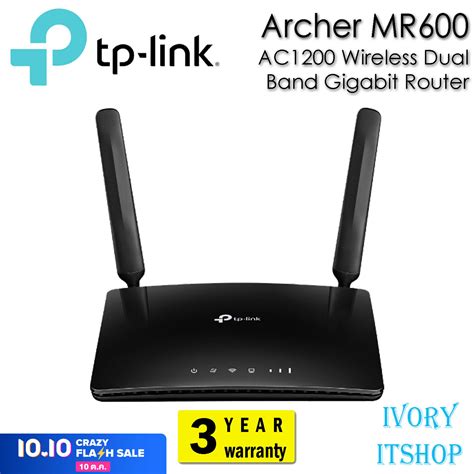 Tp Link Archer Mr600 4g Cat6 Ac1200 Wireless Dual Band Gigabit Router