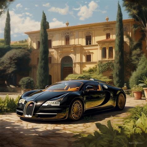 Premium AI Image | The Bugatti Veyron Super Sport the World's Fastest ...