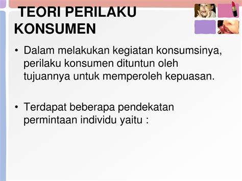 Teori Perilaku Konsumen Dan Produsen Riset