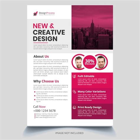 Premium Vector Corporate Real Estate Flyer Design