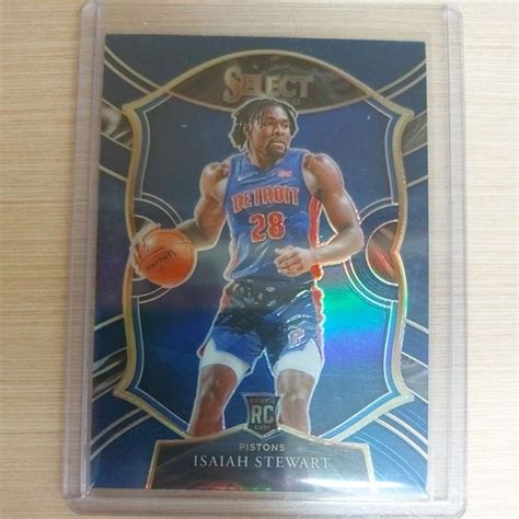 2021 NBA Panini Select Isaiah Stewart Silver RC 新人卡 金屬卡 球員卡 蝦皮購物