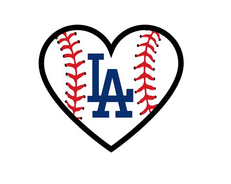 Los Angeles Dodgers Svg Los Angeles Dodgers Logo Svg Baseb Inspire