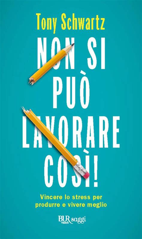 Non Si Pu Lavorare Cos Schwartz Tony Ebook Bookrepublic