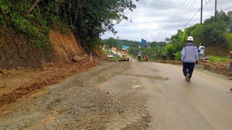 APBD Minim 11 Ruas Jalan Di Sepaku Dan Babulu Diusulkan Perbaikan Ke