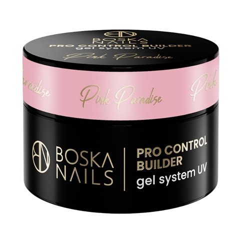 Żel Budujący BOSKA NAILS Pro Control Pink Paradise 50ml Różowy