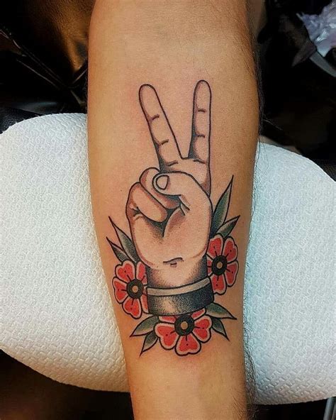 101 Amazing Peace Tattoo Ideas That Will Blow Your Mind Peace Sign