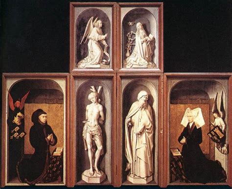 Rogier Van Der Weyden Polittico Giudizio Universale