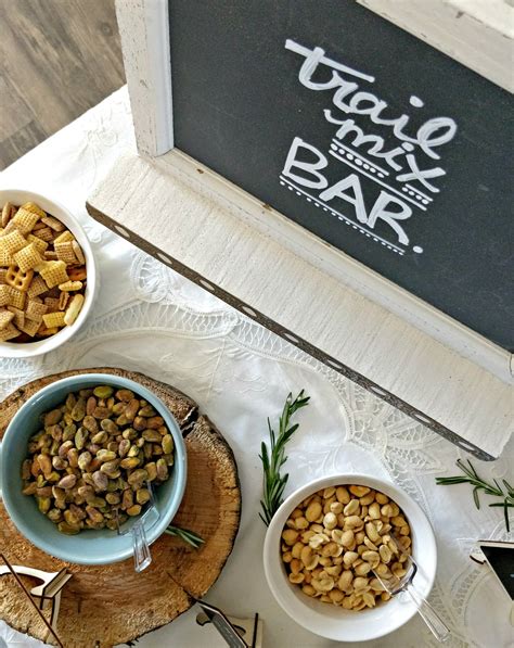 Create Your Own Trail Mix Bar For Parties Camping And Weddings Wedding