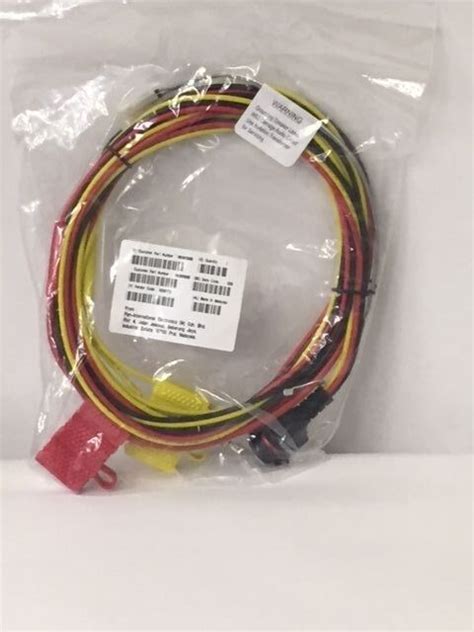 8 Motorola Hkn6188b Control Head Power Ignition Sense Speaker Cable