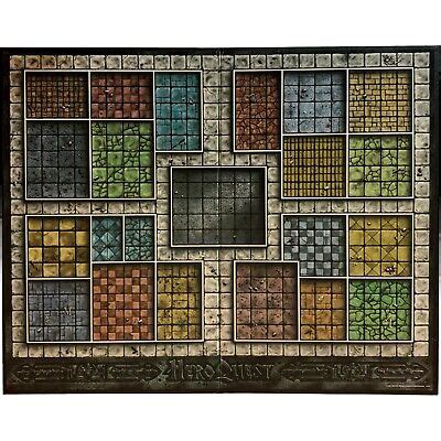 Hero Quest Game System Individual Replacement Game Board EBay