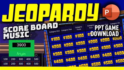 Powerpoint Template Jeopardy