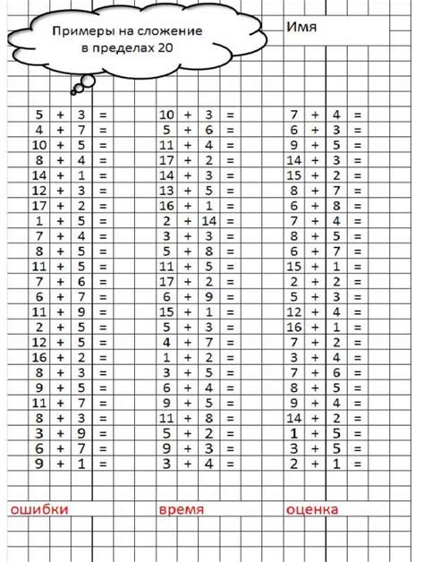 Примеры на плюс и минус 2 класс Примеры на сложение и вычитание в