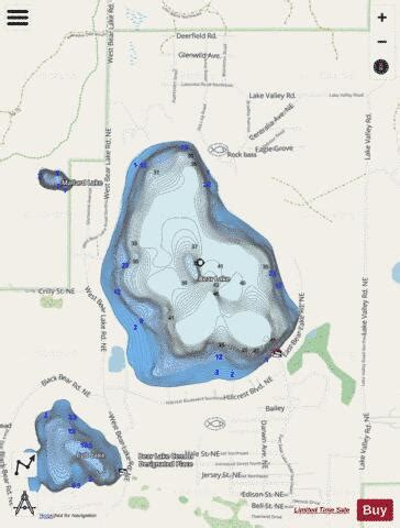 Bear Lake Fishing Map | Nautical Charts App