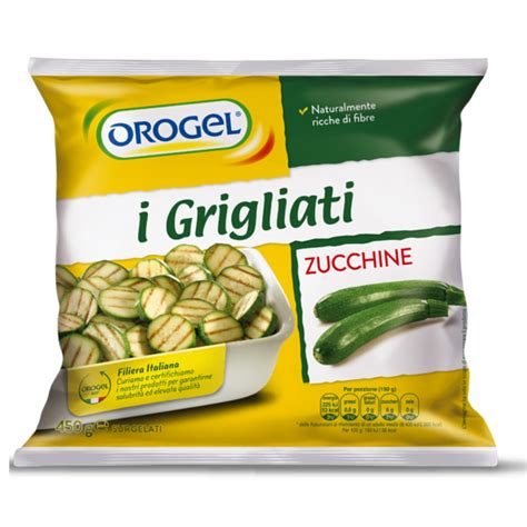 Zucchini Grillado En Rodajas Orogel 450 G Mar Austral