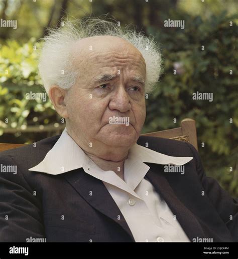 David Ben Gurion 1886 1973 The First Prime Minister Of Israel