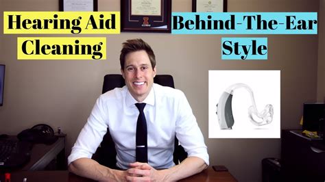 Cleaning A Behind The Ear Bte Hearing Aid