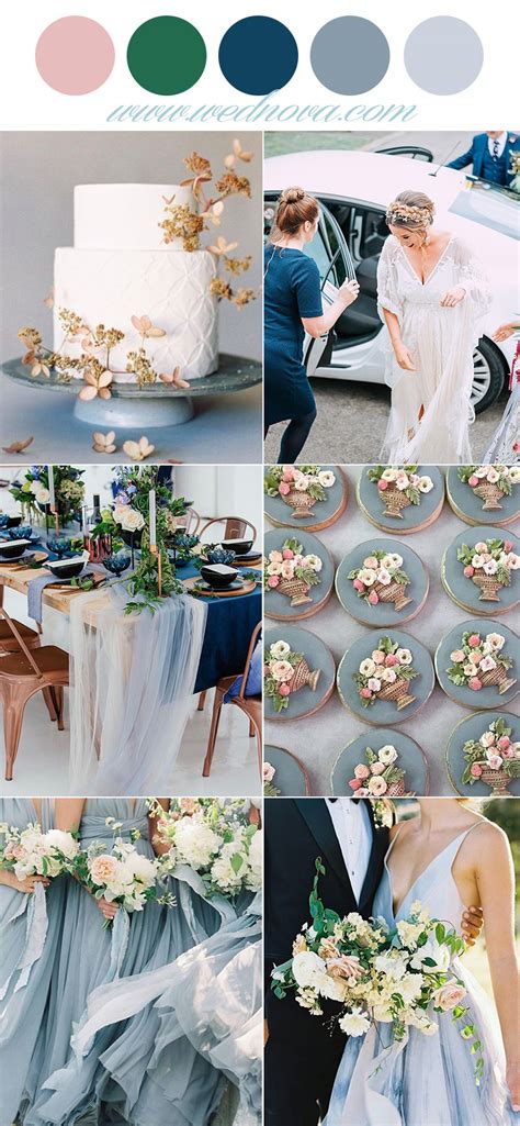 12 Wedding Color Palettes That Are Perfect For Spring WedNova Blog