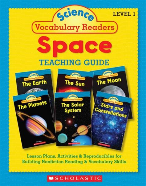 Science Vocabulary Readers Space Level 1 Exciting Nonfiction Books