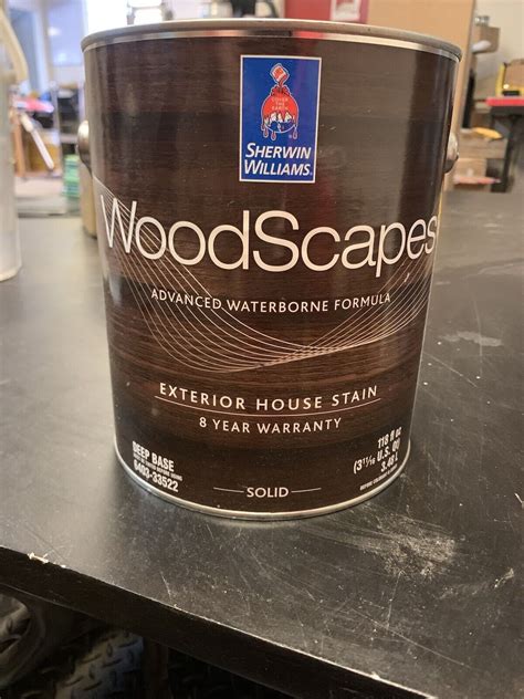 Sherwin Williams Woodscapes Exterior House Stain Solid