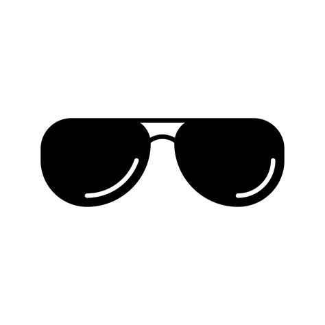 Aviator Sunglasses Vector Icon 7126772 Vector Art At Vecteezy