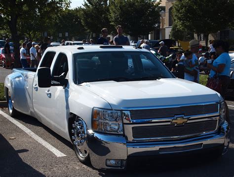 Lowered Dually Chevy Pickup Dropped Trucks Lowrider Trucks Sport Truck