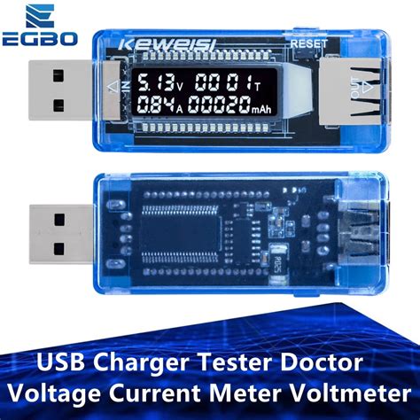 Usb Arj Aleti Test Doktor Gerilim Ak M L Er Voltmetre Ampermetre Pil