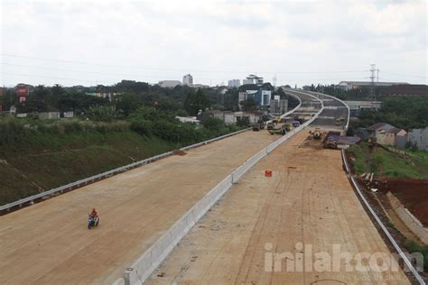 Foto Progres Pembangunan Tol Cimanggis Cibitung Yang Siap Beroperasi