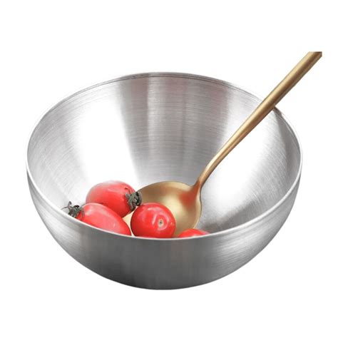 Conjunto De Tigelas Bowls Pote Vasilha 13cm Aço Inox Jogo 3 Peças