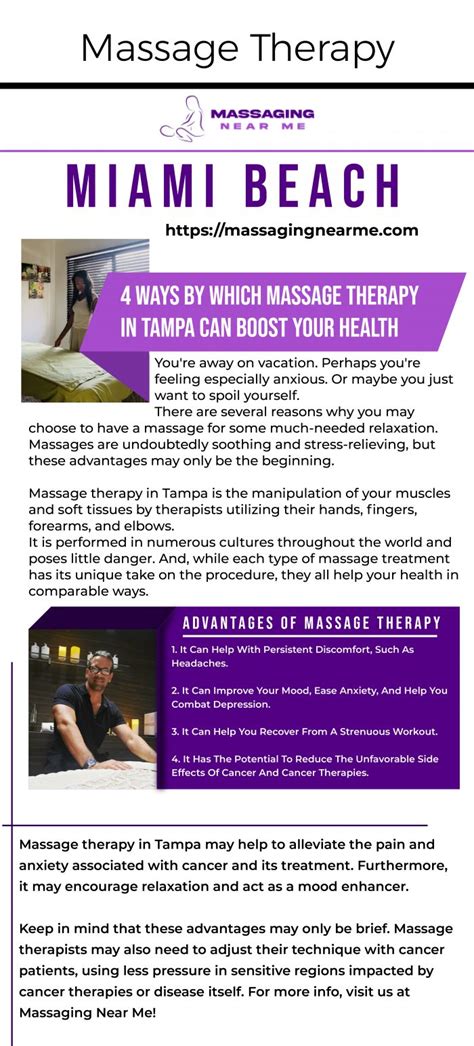 Reduce Body Pain With The Best Massage Therapy In Miami Social Social Social Social Social