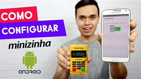 Como Configurar e usar a Máquina de Cartão Minizinha do Pagseguro no