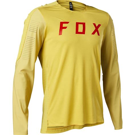 Fox MTB Jersey Langarm Flexair Pro Pear Yellow Maciag Offroad