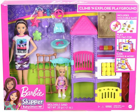 Barbie Skipper Babysitters Inc Pink Stroller Playset Mattel Fxg95 Dolls