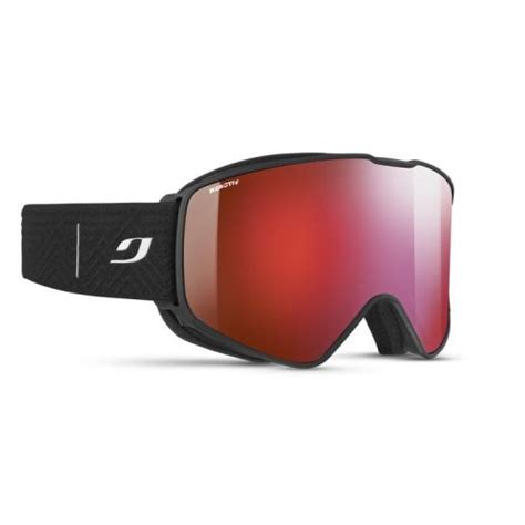 Julbo Masque De Ski Cyrius Noir Reactiv Performance Hc Flash Bleu