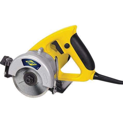 Qep 15 Hp Professional Handheld Tile Saw With Wetdry 4 In Diamond