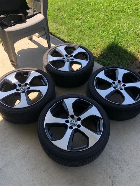 VWVortex.com - FS : OEM 18" 2016 MK7 GTI Wheels w/ used Potenzas