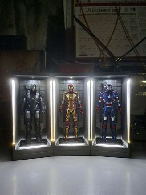 Hot Toys Iron Man Hall Of Armor Series Miniature Hobbies Toys Toys Games On Carousell