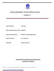 Bjt Tugas Adbi Pdf Docx Buku Jawaban Tugas Mata Kuliah Tugas