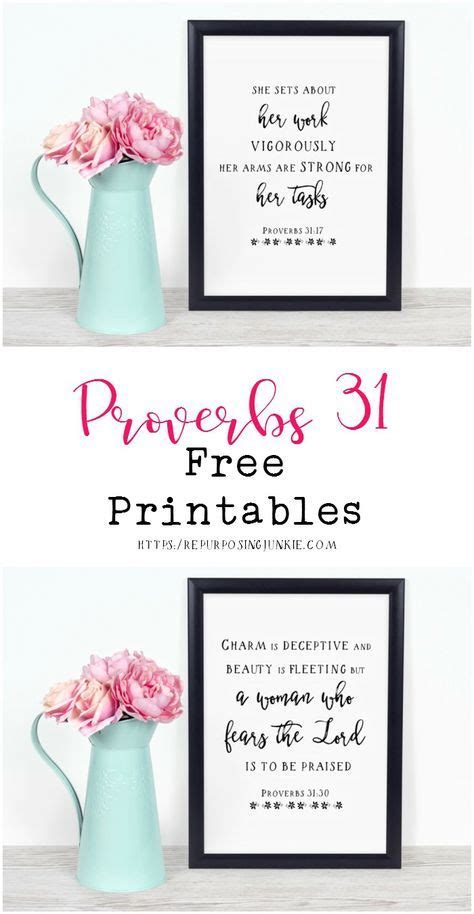 Free Proverbs 31 Printables Proverbs 31 Free Printables Bible Proverbs