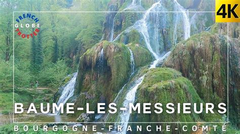 Reculée de BAUME LES MESSIEURS France stunning walk tour 4K Cascade