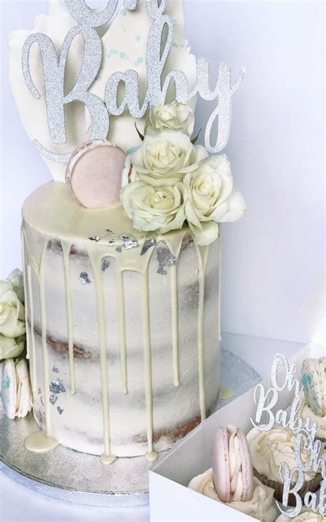 Gender Reveal Cake Luxury Drip Cake Baby Shower Antonias Cake Shop