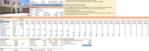 Excel Pro Forma for Flipping Houses - Adventures in CRE