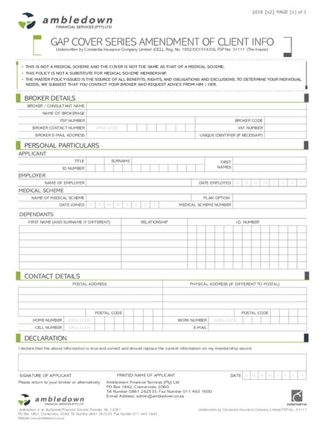 Fillable Online Qanda On The Provisional Curatorship Of Constantia