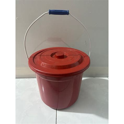 Jual Ember Air Plastik Abu Murah Serbaguna 3 Galon Kapasitas 12 Liter