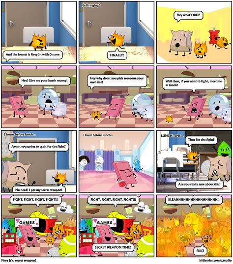 Firey Jr's. secret weapon! - Comic Studio