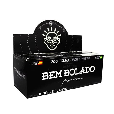 Caixa De Seda Bem Bolado Premium King Size Folhas Tabacaria Da Mata